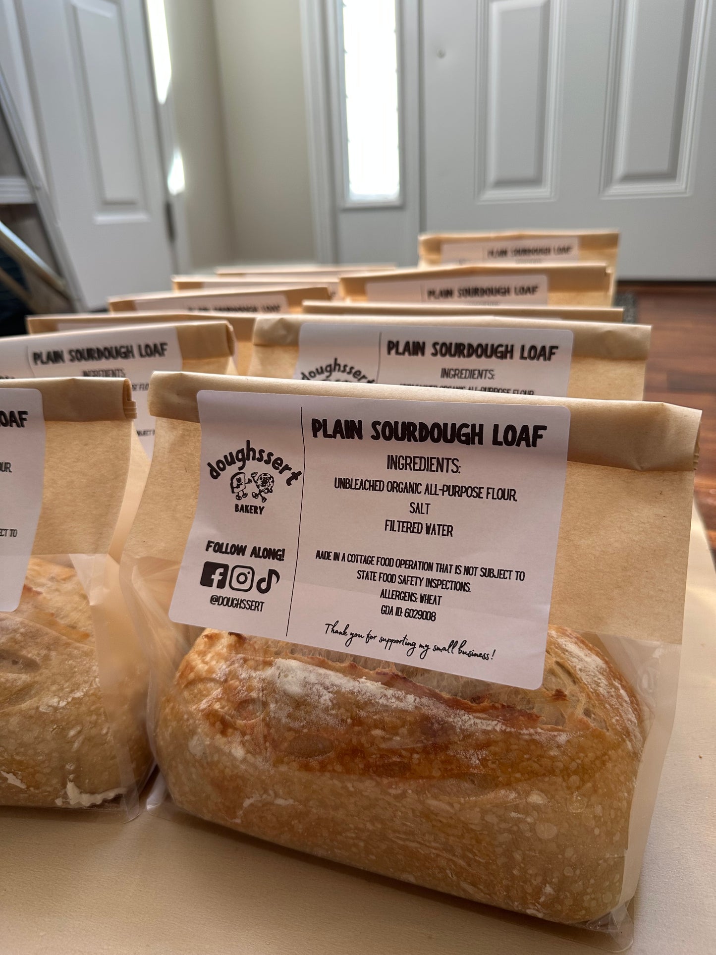 sourdough loaf (choose your flavor)