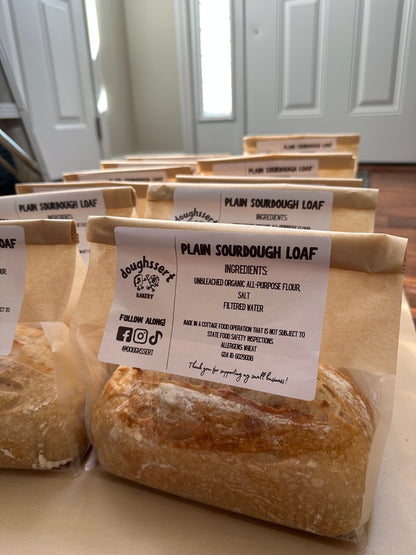 sourdough loaf (choose your flavor)
